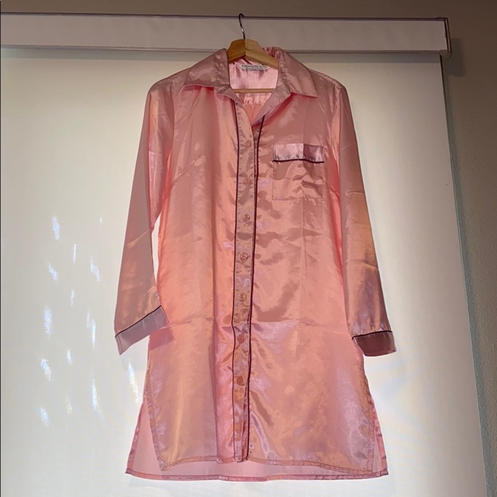 Silk-like Night Shirt
